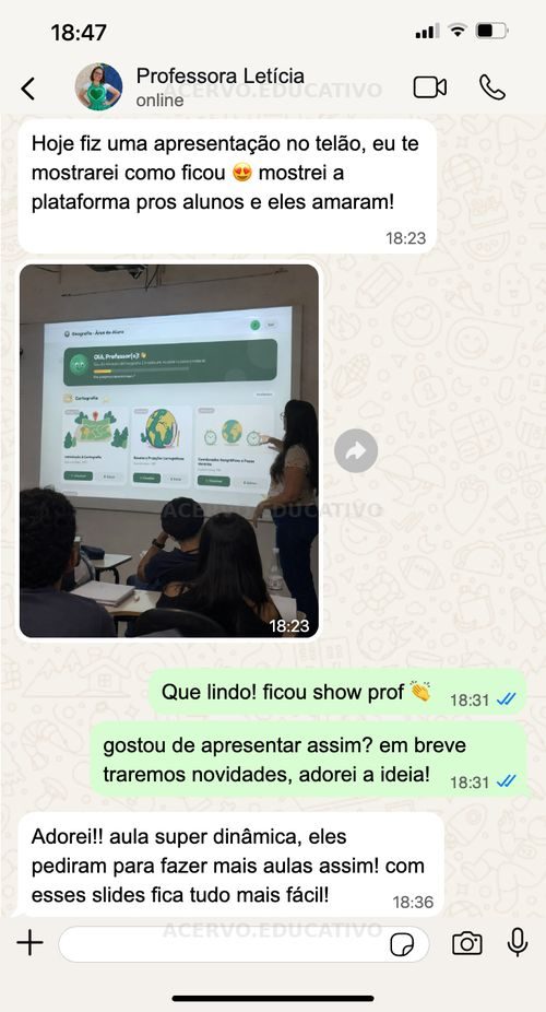 Avaliação de Profª Letícia
