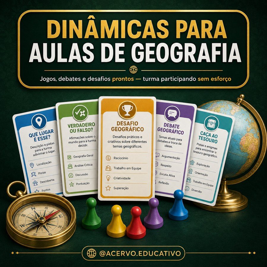 Bônus 2 — Dinâmicas para Sala