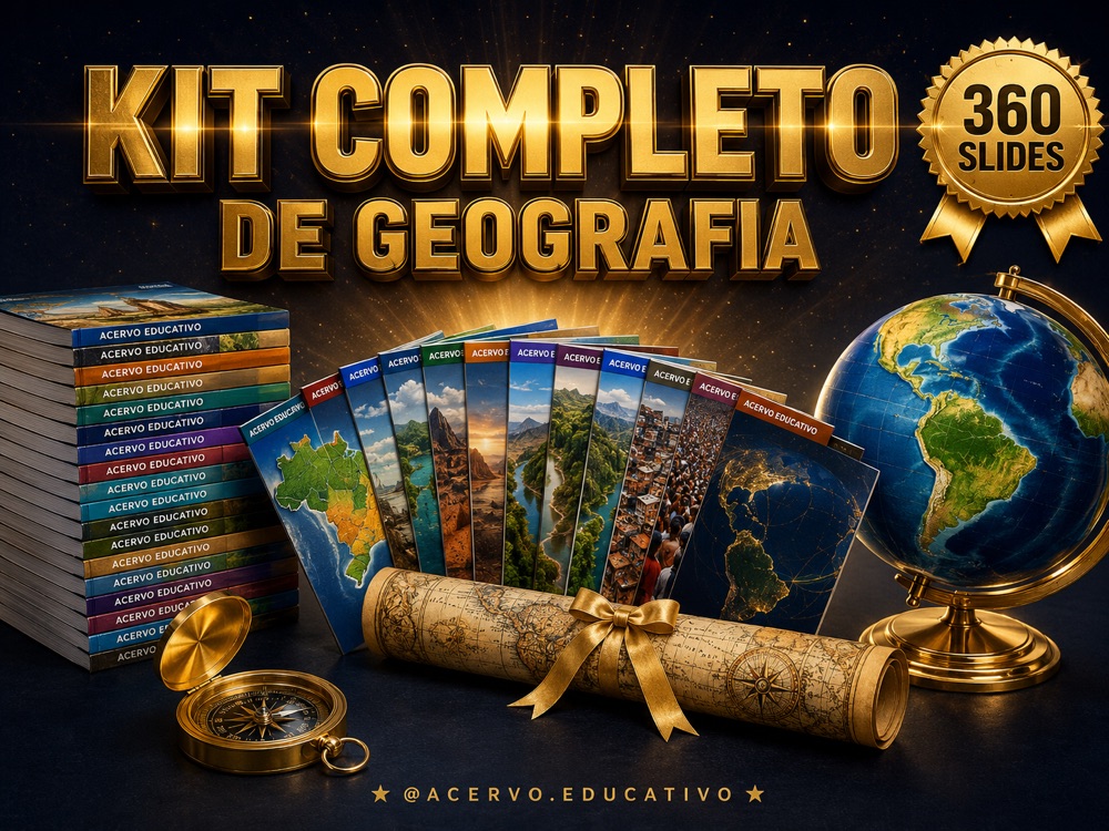 Kit Completo do Professor de Geografia