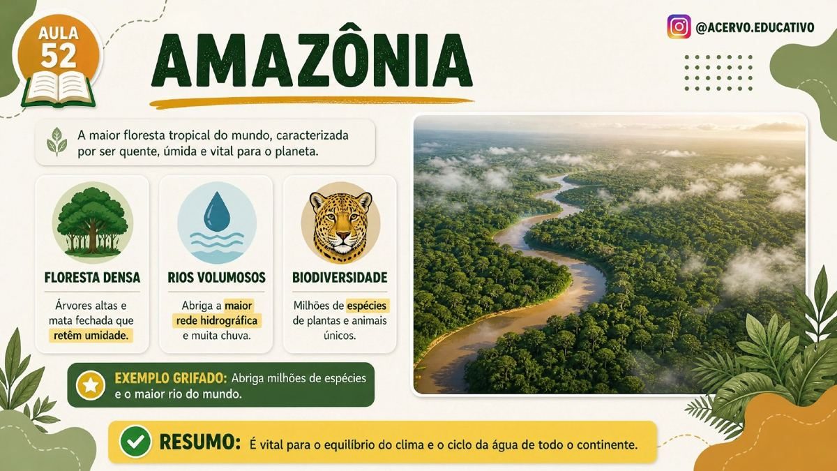 Slide de aula de Geografia